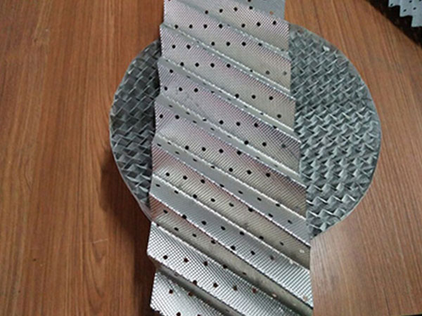 金屬孔板波紋填料 - 安平縣威馳金屬絲網製品有限公司